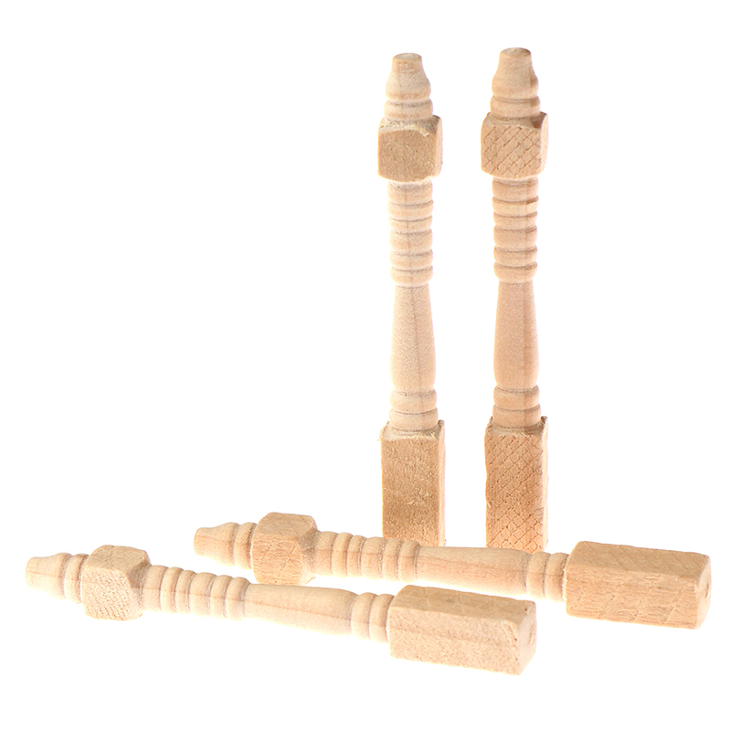 4Pcs 1:12 Dollhouse Miniature  - Woodworking Hobbies ulasan dan harga