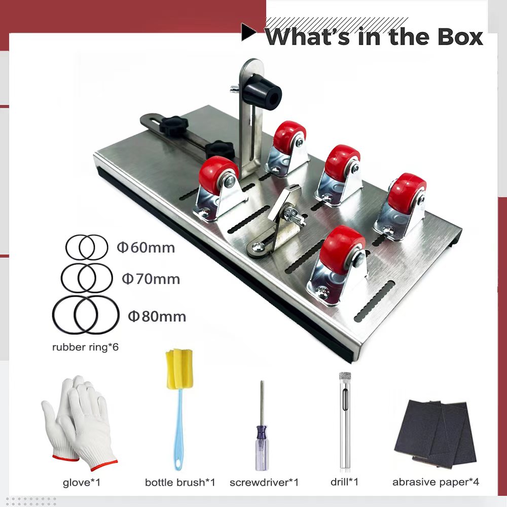 DIY Glass Bottle Cutter Adjust - Woodworking Veneer Cutter ulasan dan harga